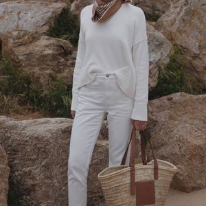 The Soft Cotton Square Crew